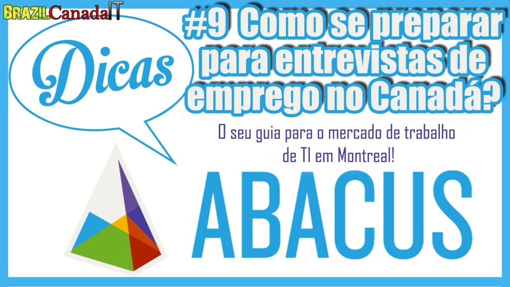 Como se PREPARAR para ENTREVISTA DE EMPREGO NO CANADÁ? | Dicas Abacus #9