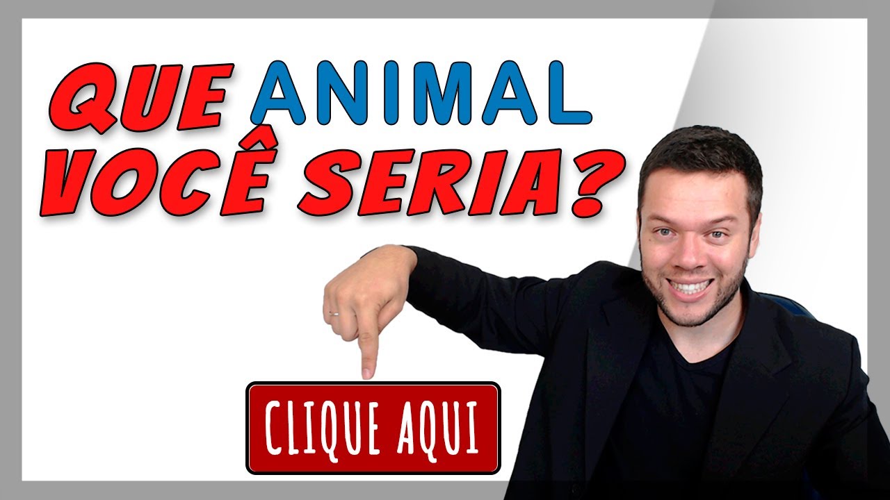 Se Você Fosse Um Animal Que Animal Seria? Pergunta Entrevista De Emprego - Cristiano Chequim