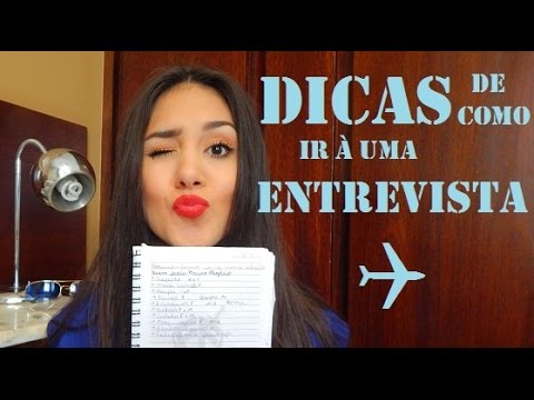 #AnotaAí Dicas de como ir à uma Entrevista ou Seleção de Comissário de Voo - Blog da Cati