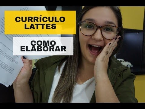 COMO ELABORAR O CURRÍCULO LATTES