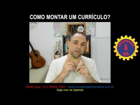 DICAS DE ENGENHARIA: Como Montar Um Currículo