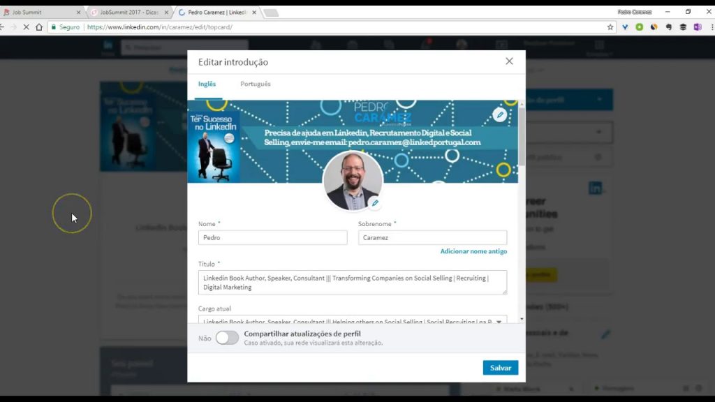 Job Summit: dicas de Linkedin para encontrar emprego