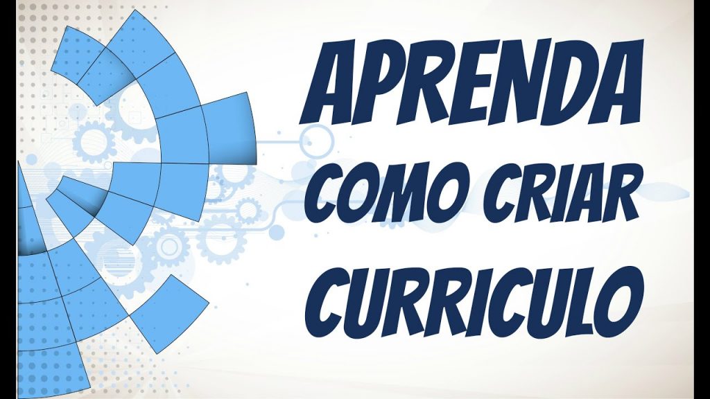 Como criar seu currículo 2017