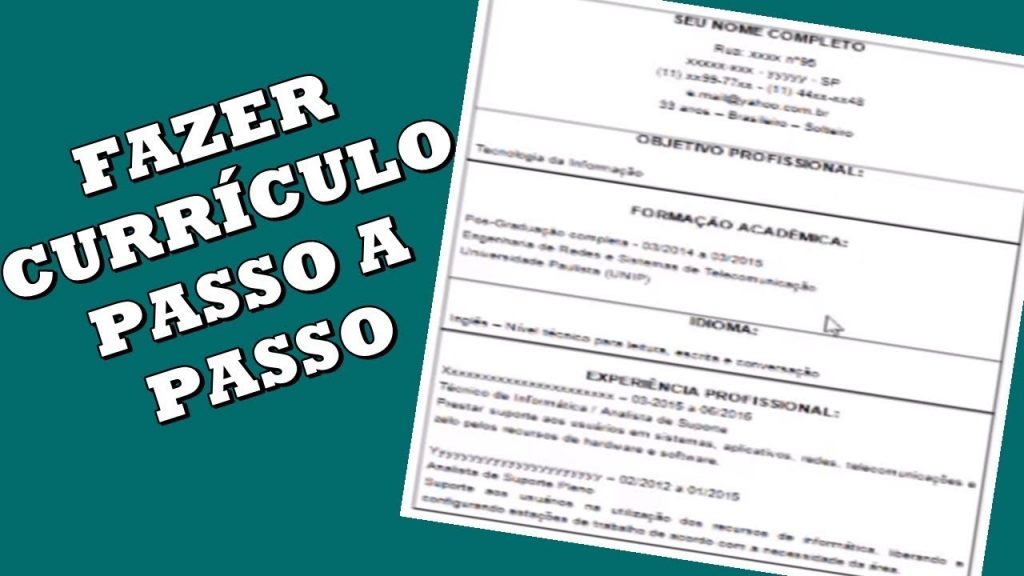 Como fazer um BOM currículo I DICAS Importantes