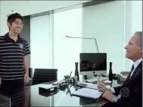 Entrevista de estágio com Roberto Justus