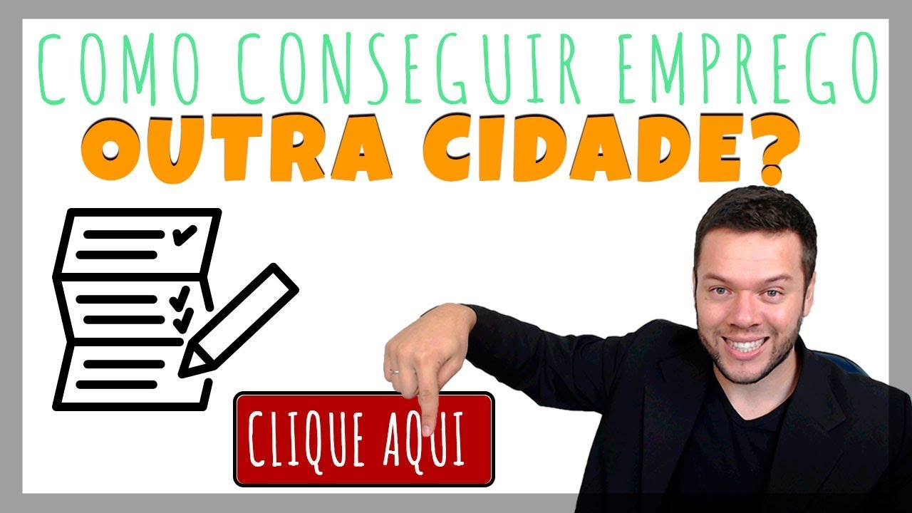 Como Conseguir Emprego Em Outra Cidade | Dicas Cristiano Chequim