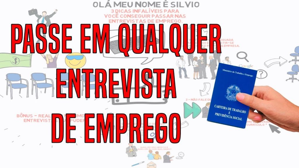 3 DICAS INFALÍVEIS PARA VOCÊ CONSEGUIR PASSAR EM QUALQUER ENTREVISTA DE EMPREGO