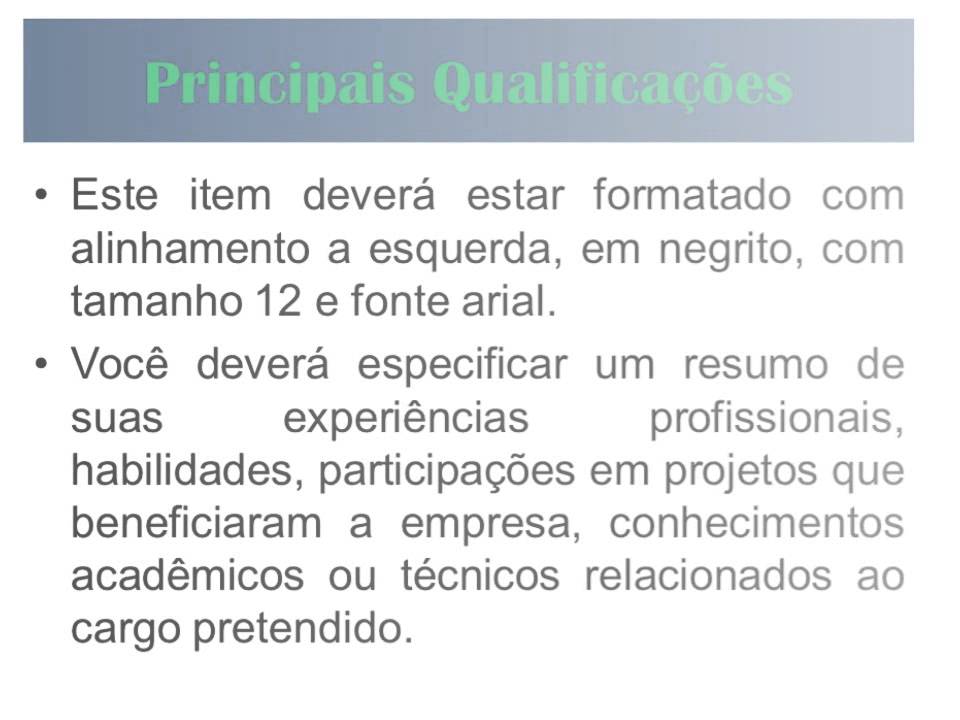 DICAS DE COMO MONTAR SEU CURRÍCULO
