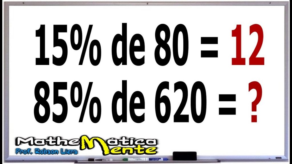 PORCENTAGEM "MACETE" - RESOLVA PORCENTAGEM MENTALMENTE - Prof. Robson Liers