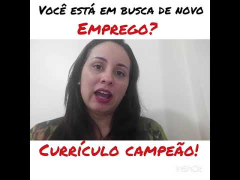 #Dicas de Empregabilidade - Como montar um currículo campeão - Parte 2