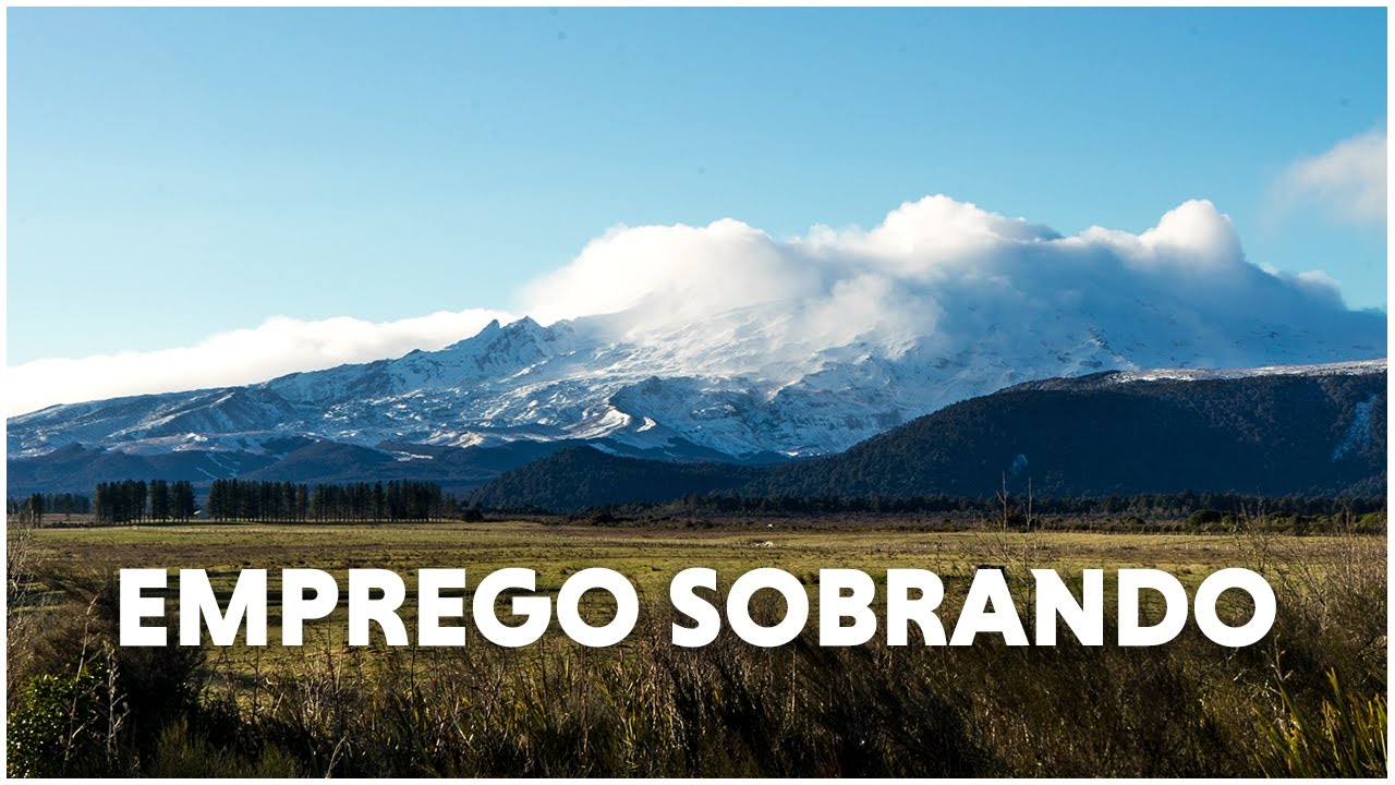 EMPREGO SOBRANDO NA NOVA ZELÂNDIA