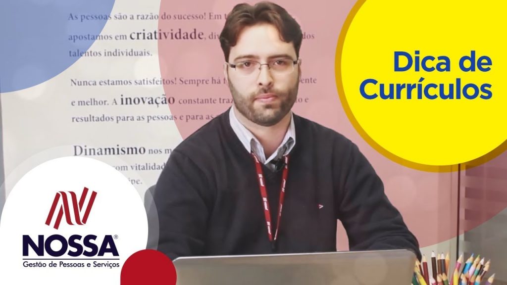 RH NOSSA | Dica de currículos