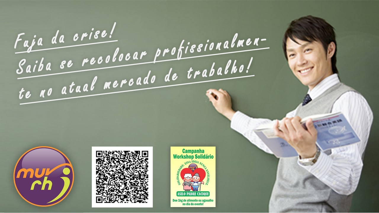 Workshop Fuja da crise! Saiba se recolocar no mercado