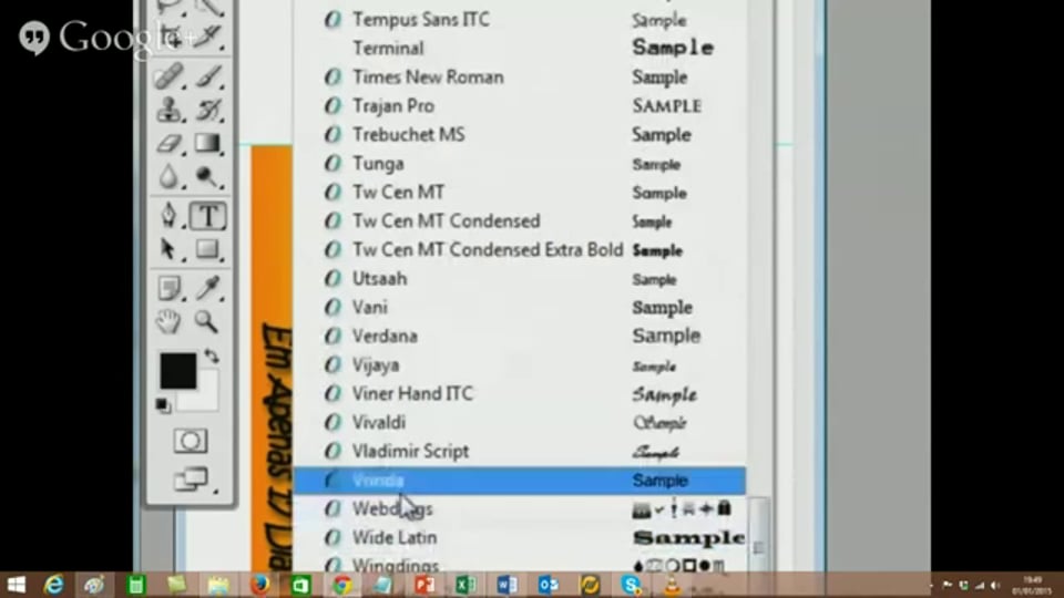 Curso de Photoshop Online Grátis #8 - Justificando Textos