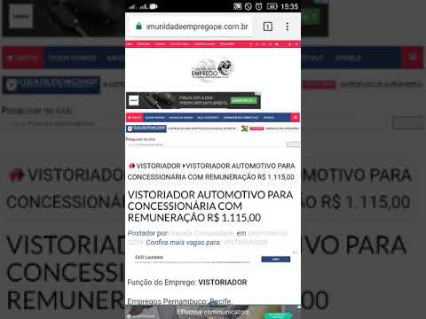 Como enviar o currículo pelo site Comunidade de Emprego.