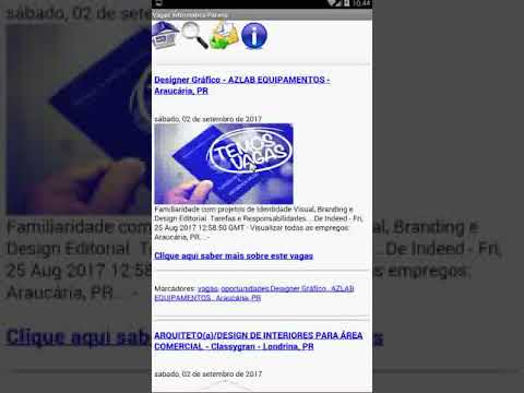 Vagas de Empregos informática Estado Paraná.