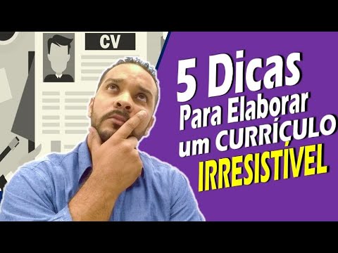 COMO FAZER UM CURRÍCULO: 5 Dicas para SALVAR sua vaga de EMPREGO|| P.E com Fernando Alves