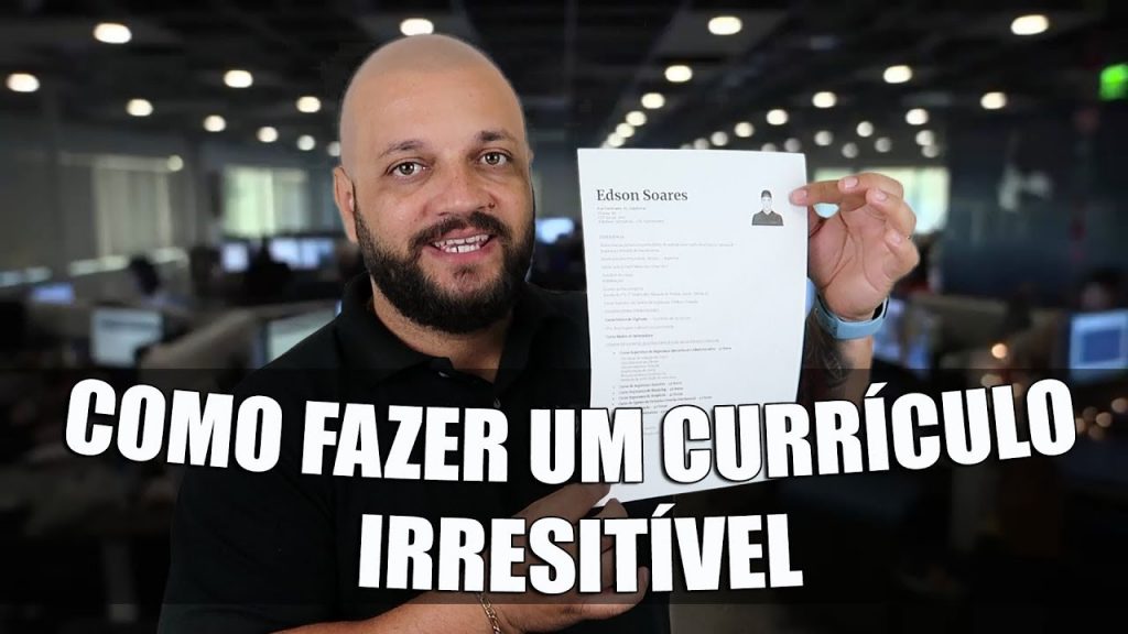 Como Fazer Um Curriculo de Vigilante Irresistível - Passo a Passo