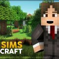 Minecraft The Sims #4: Procurando um emprego!