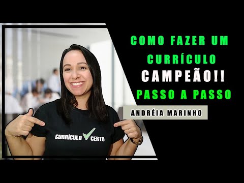 Currículo de Sucesso | Modelo Para Baixar