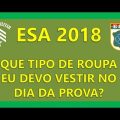 Qual roupa eu devo utilizar no dia do Exame Intelectual? Véspera da Prova da ESA