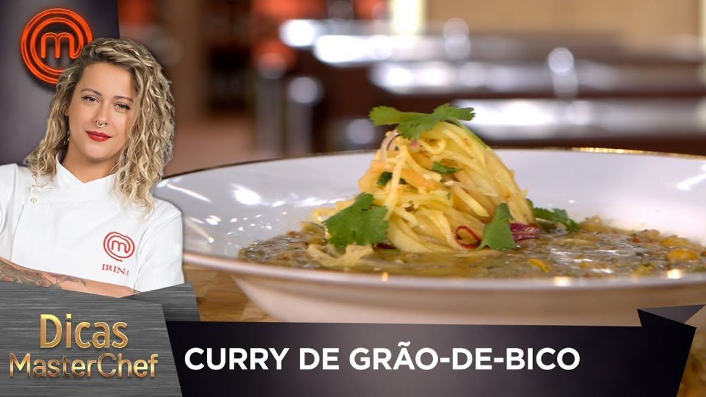 CURRY DE GRÃO-DE-BICO com Irina Cordeiro | DICAS MASTERCHEF