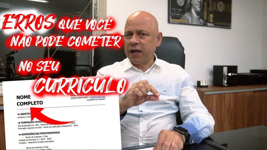 Currículo | Erros INADMISSÍVEIS ao montar seu Currículo (Fique Atento)