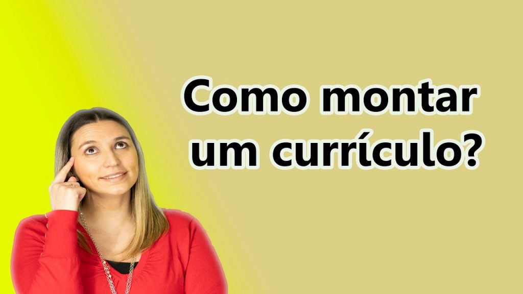 Passo a Passo: Como montar um currículo (Legenda e Libras)