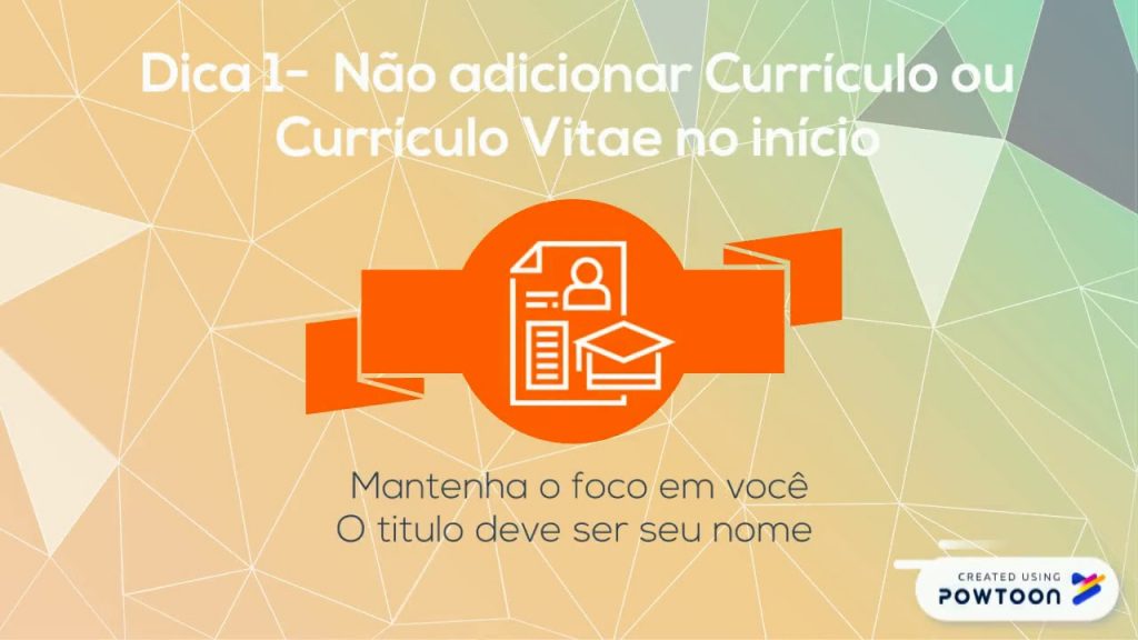 5 dicas de como montar um bom CV