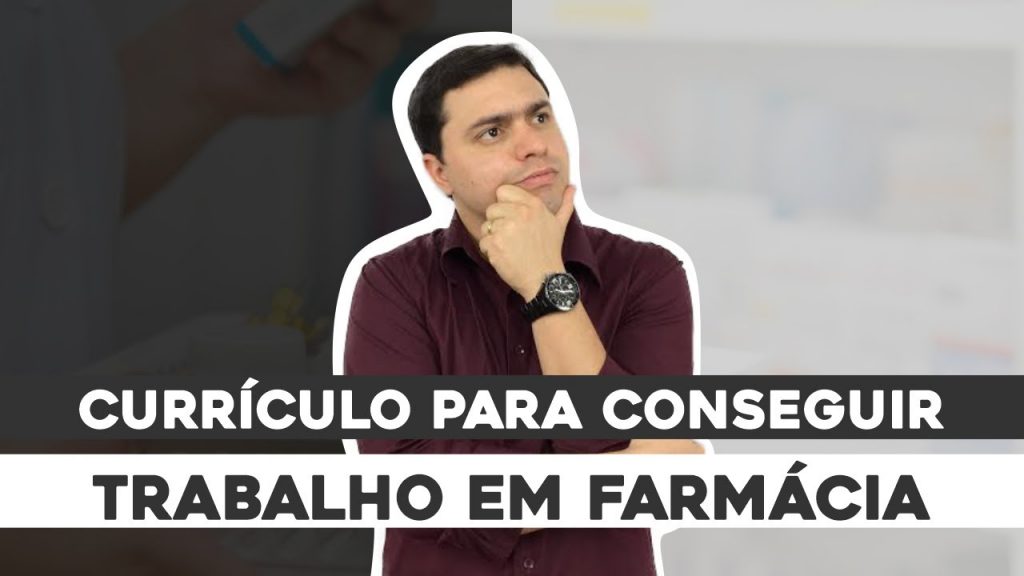 COMO DEVE SER O CURRÍCULO DE QUEM QUER EMPREGO EM FARMÁCIA