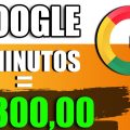 Receba R$33,23 Do GOOGLE A Cada 2 Minutos no Automático e de GRAÇA (PROVADO) Ganhar Dinheiro Online