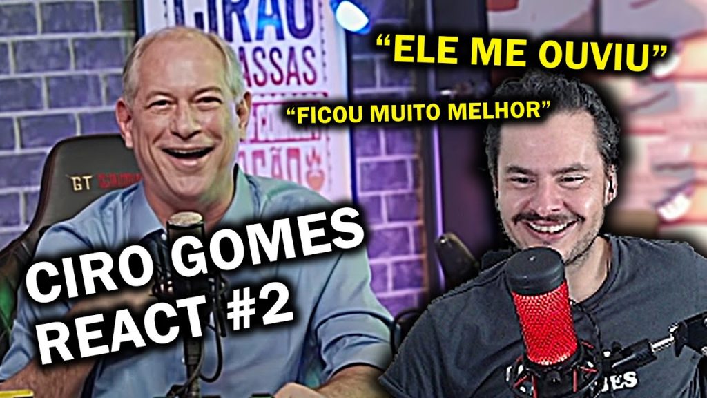 CIRO GOMES ME OUVIU: REACT DO BOLSONARO | Cortes luideverso
