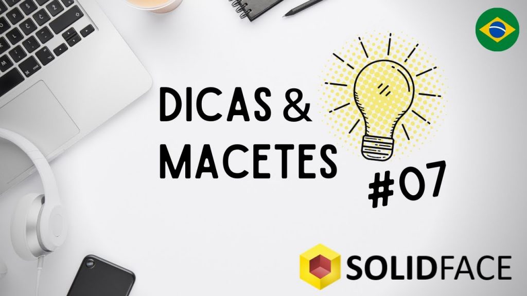 SolidFace Dicas - Como editar as dimensões ao serem criadas