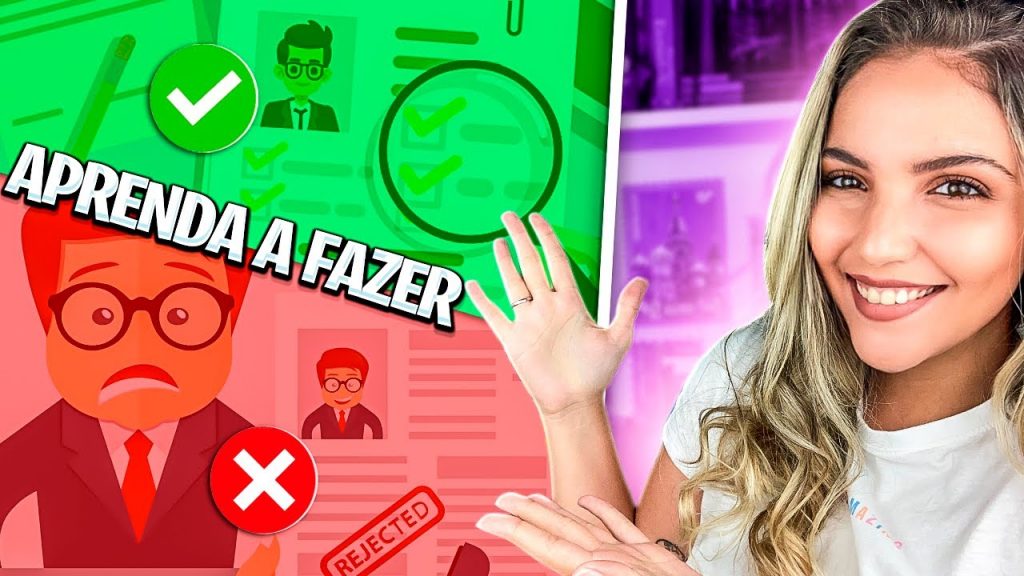 Como fazer CURRÍCULO primeiro emprego e jovem aprendiz | passo a passo | Mari Rel