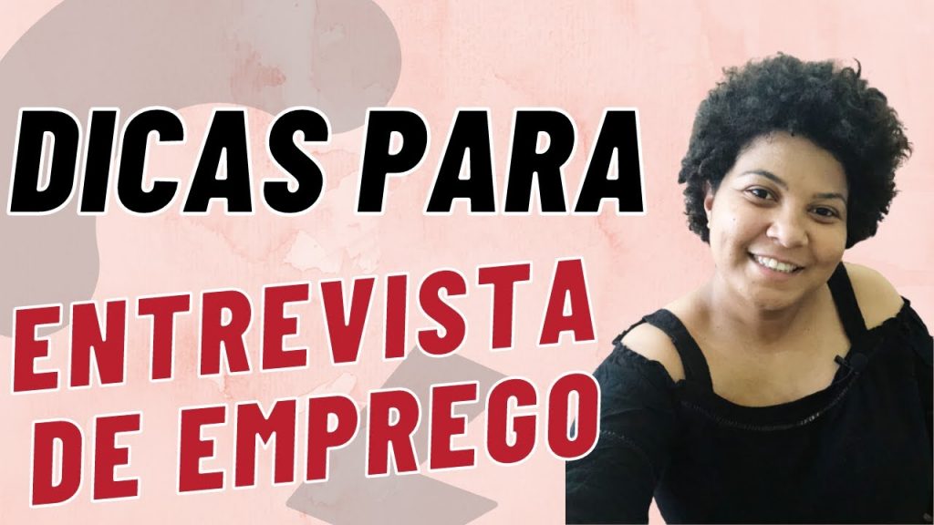 DICAS PARA SUA ENTREVISTA DE EMPREGO
