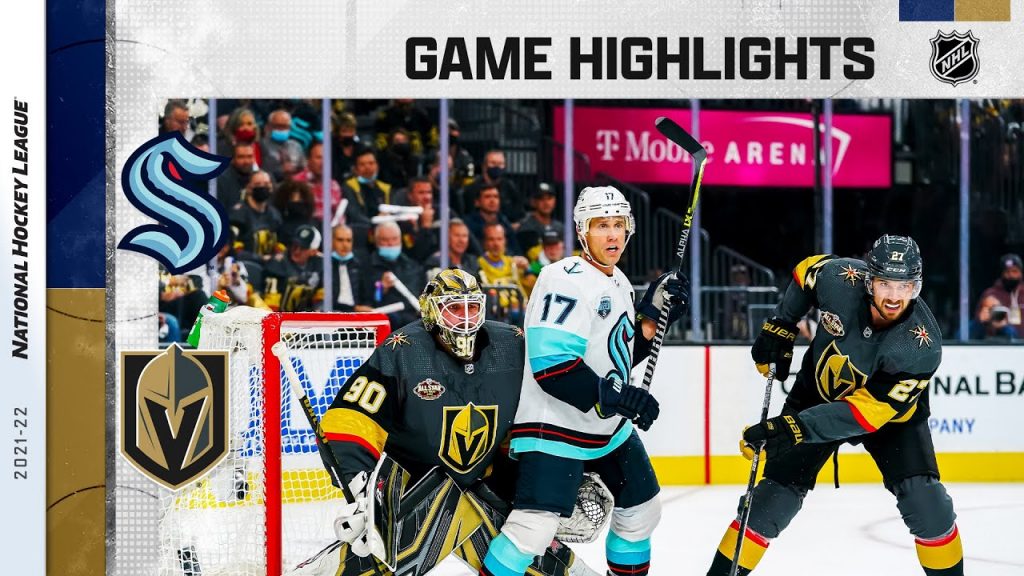 Kraken @ Golden Knights 10/12/21 | NHL Highlights