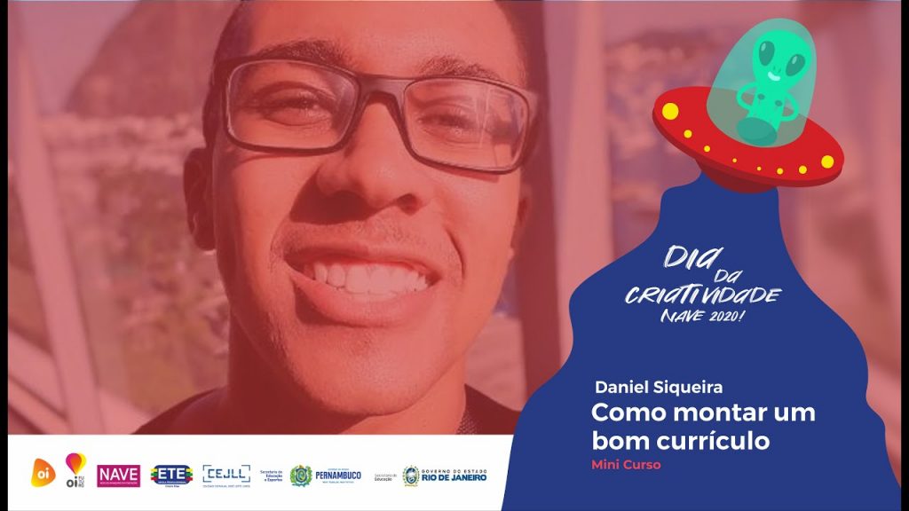 Como montar um bom currículo - Daniel Siqueira #DiaDaCriatividade2020