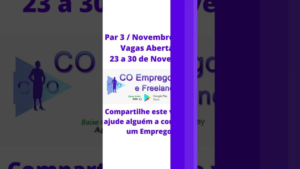 'Vagas Gratuitas de Emprego em Cuiabá e Várzea Grande' - diversas áreas (Novembro/2022) - parte 3
