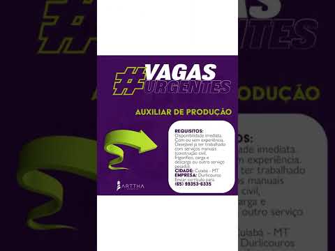 'Vagas Gratuitas de Emprego em Cuiabá e Várzea Grande' - diversas áreas (Novembro/2022) - parte 4
