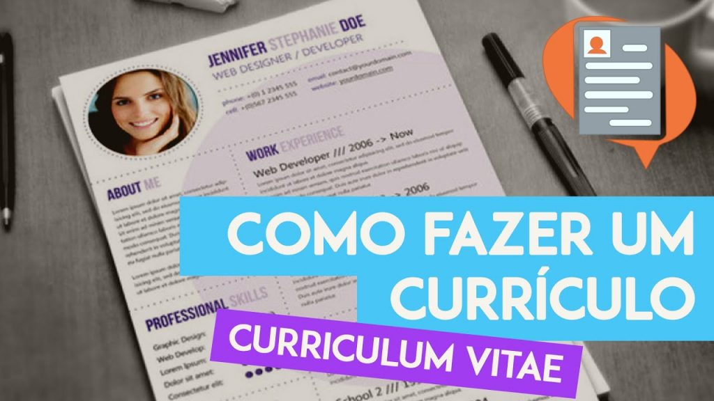 Curriculum Vitae Simples 2021 → Curriculum Pronto Para Preencher