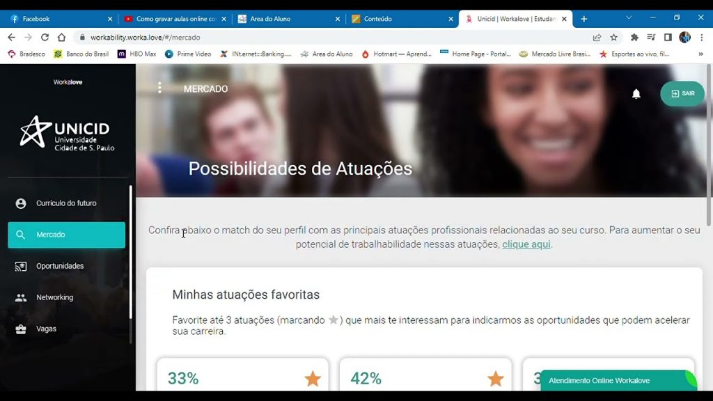 Teste ensinando a fazer o currículo do futuro