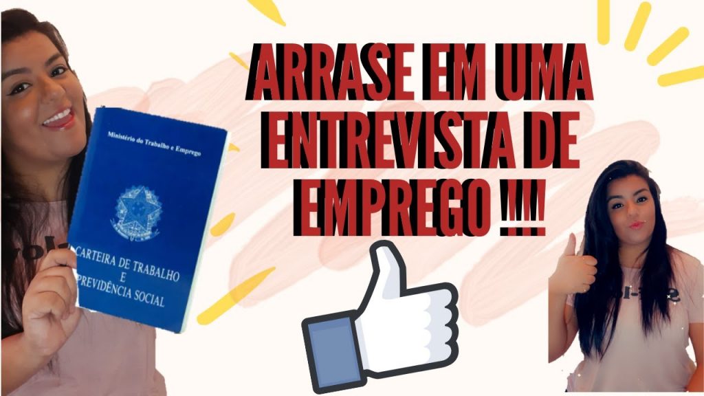 ENTREVISTA DE EMPREGO/DICAS PARA ARRASAR E IMPRESIONAR QUALQUER RECRUTADOR.