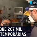 IBGE abre 207 mil vagas de trabalho temporárias para censo 2022 | SBT Brasil (15/12/21)
