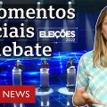 Lula e Bolsonaro frente a frente: 5 destaques do debate
