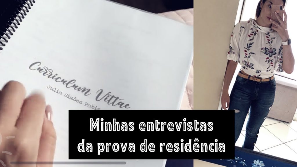 MEDVLOG: ENTREVISTAS DAS PROVAS DE RESIDÊNCIA + DICAS PARA FAZER UMA BOA PONTUAÇÃO! | Julia Pabis