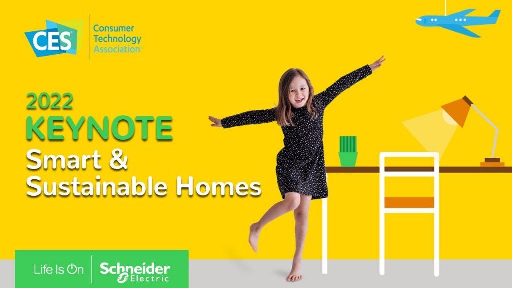 Smart and Sustainable Homes at CES 2022 | Schneider Electric