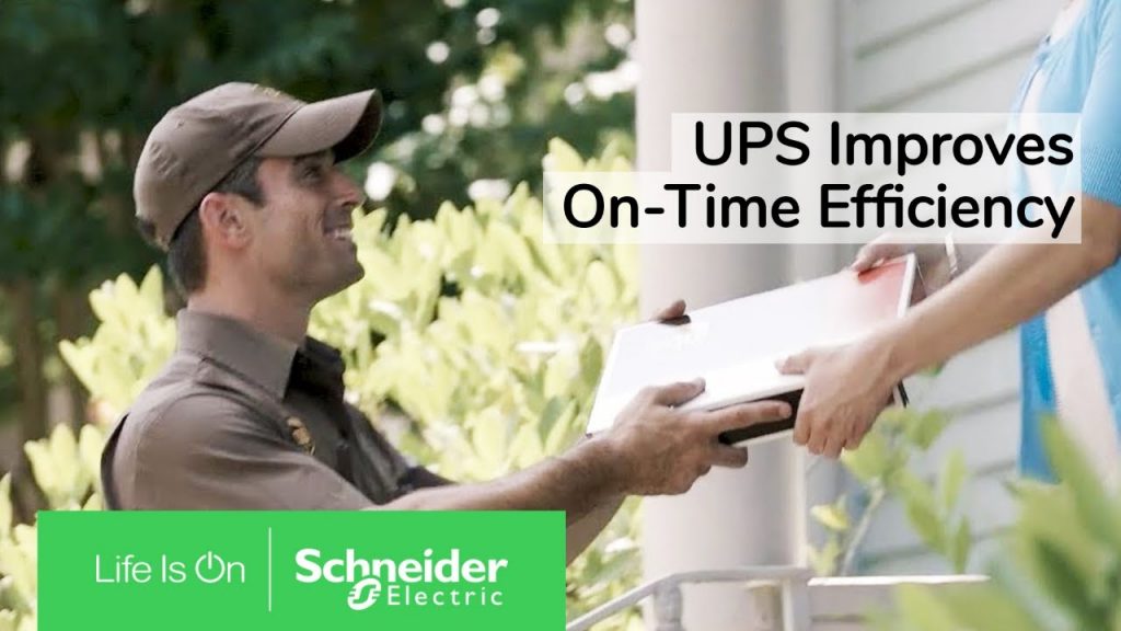 UPS Improves Warehouse Efficiency With IoT-Enabled EcoStruxure Solutions | Schneider Electric
