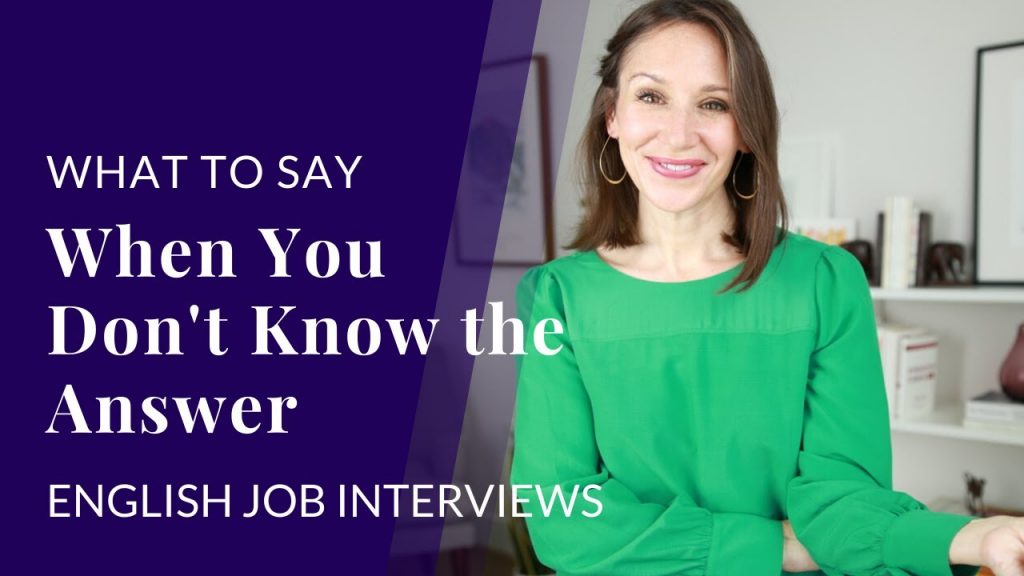 5 Ways to Respond to a Job Interview Question (When You Don't Know the Answer)