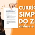COMO CRIAR UM CURRÍCULO ONLINE DE GRAÇA! passo a passo para montar um currículo simples do zero