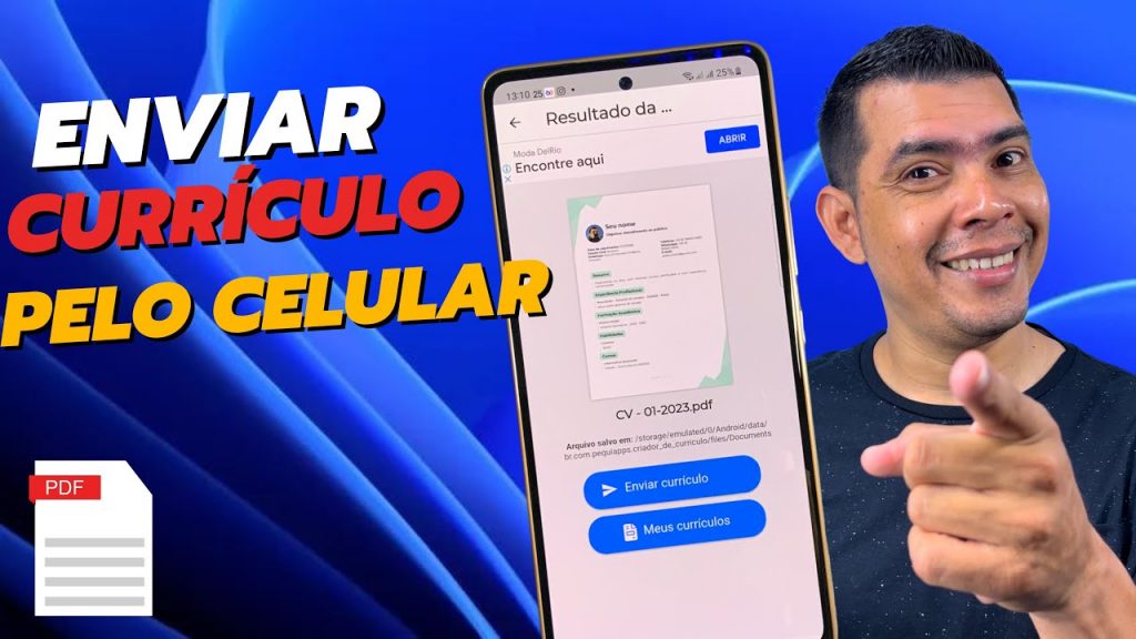 COMO ENVIAR CURRÍCULO POR EMAIL ATRAVÉS DO CELULAR/VEJA A MELHOR MANEIRA DE CRIAR E ENVIAR CURRÍCULO